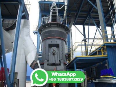 MVR vertical roller mill with planetary gearbox